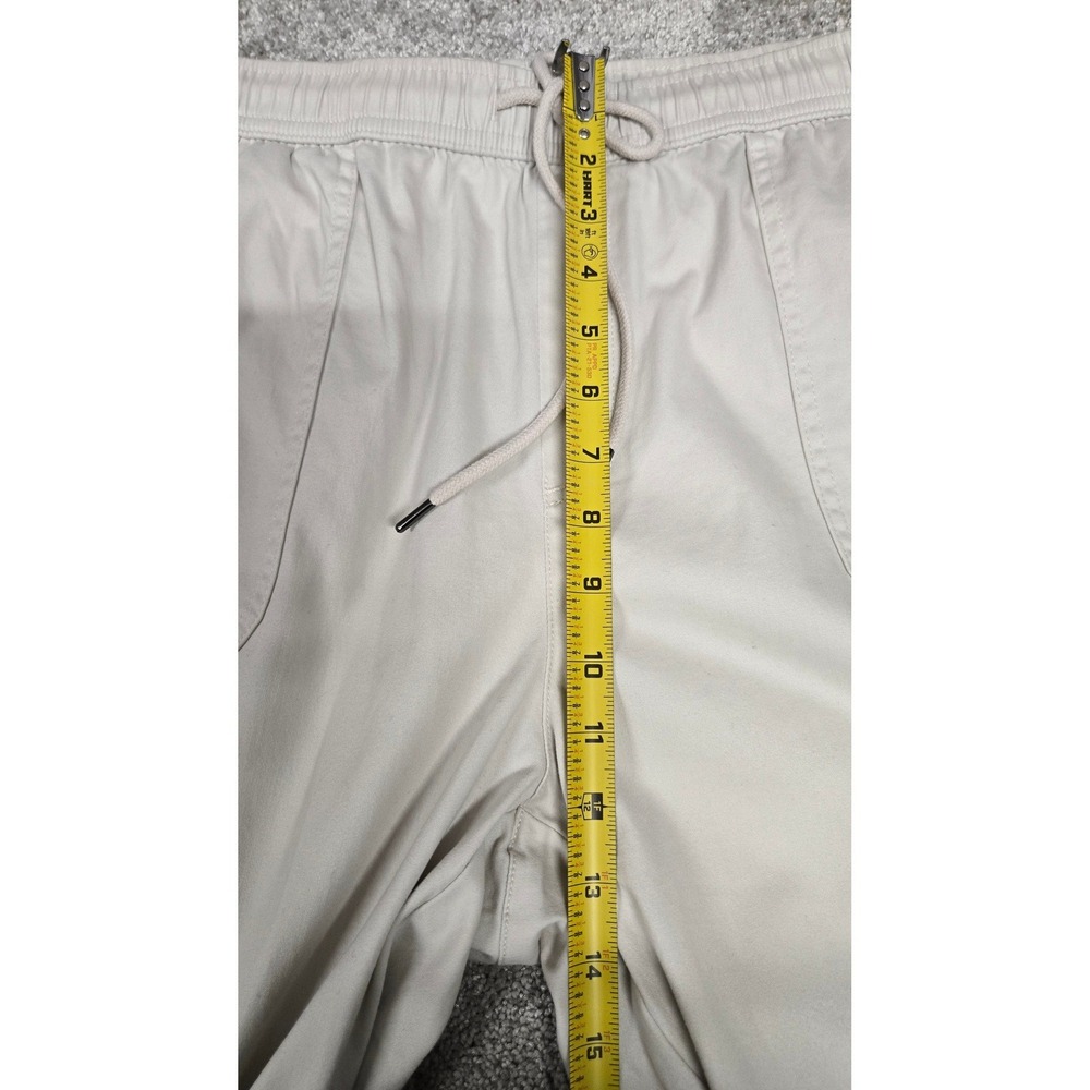 C&C California Pull On Jogger Pants Sand Beige Cotton Blend Women's Size XL - Picture 6 of 9